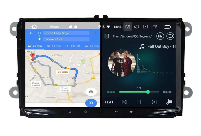 9 inch volkswagen android 8.0 double din car stereo 3