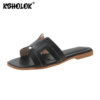 

Slippers Women Shoes H Slipper Slide 2020 New Flip Flops Slides Woman Slippers Female Shoes Outside Flat Summer Women's Shoes