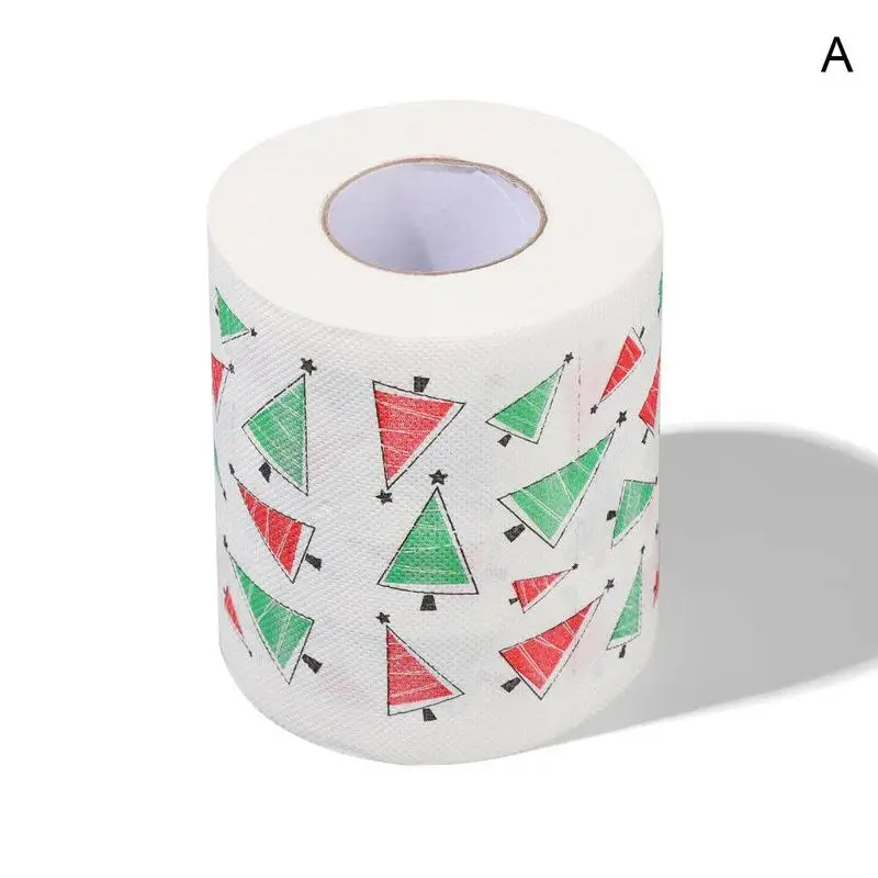 

2020 Christmas pattern series printed toilet paper, printed roll paper, printed toilet paper, Christmas toilet paper
