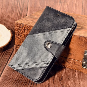 

Phone Case for Google Pixel 3A XL,Card Slots Stand,Cowboy Splice,Magnetic Fip Phone Case,Leather Case for Google Pixel 3A XL