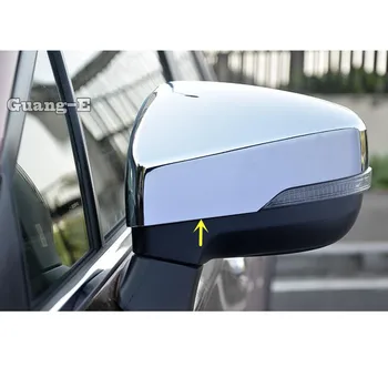 

For Subaru Forester 2018 2019 2020 ABS Chrome Decoration Car Stick Rear View Rearview Side Glass Mirror Cover Trim Frame