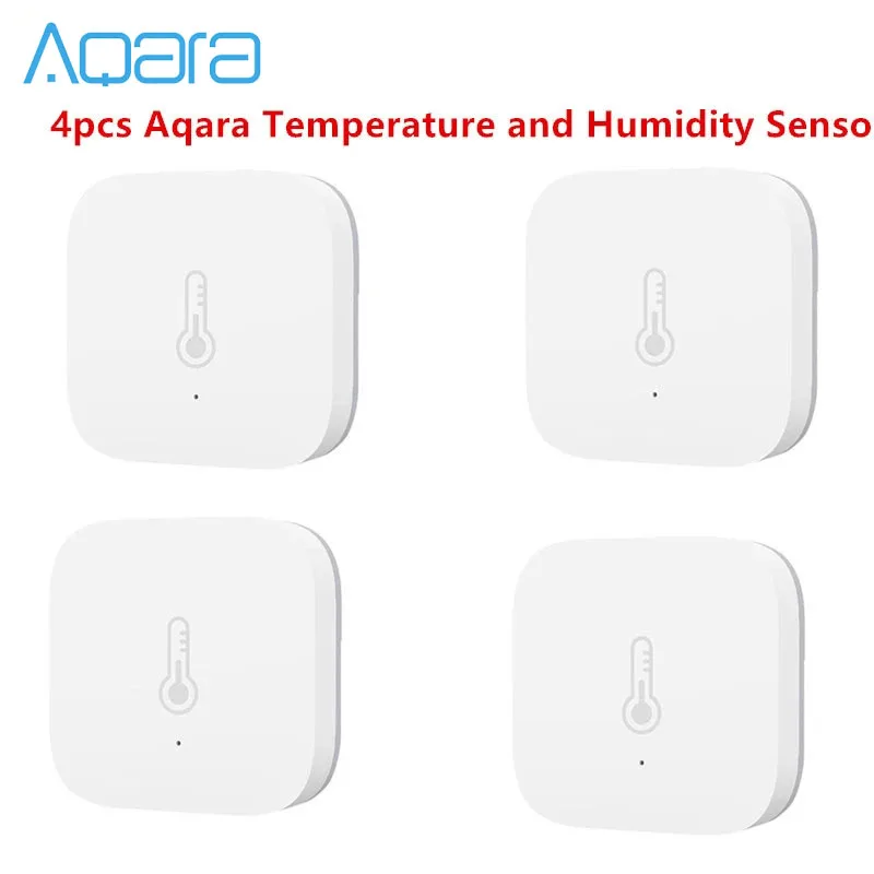 Датчик температуры и влажности Aqara для Android IOS Mijia приложение умный дом Zigbee
