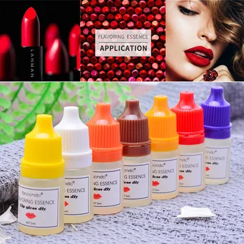 

Natural Flavor Essence for Handmade Cosmetic Lip Gloss Base Lipgloss DIY Food Grade Fragrance Flavoring Essential oil 7 Flavors