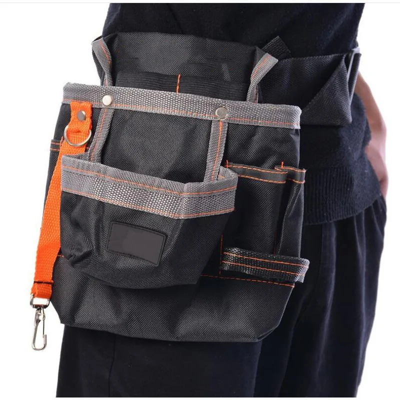 Multi-Tool Kit Tool Bag Repair Tool Pocket Maintenance Package Oxford Cloth Tool Storage Bag Wear-Resistant Storage Bag