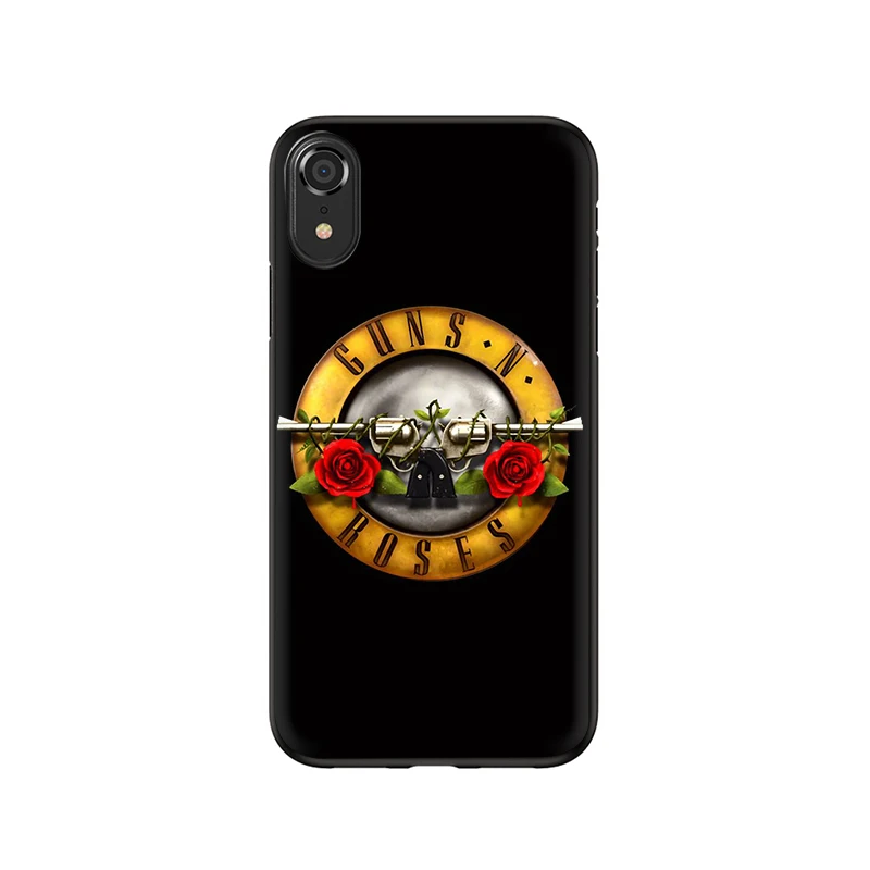 Силиконовый чехол для телефона EWAU guns N' Roses для iPhone 5 5S SE 6 6s 7 8 Plus X XR XS 11 Pro Max - Цвет: B12