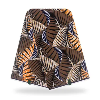 

Guaranteed Veritable African wax real Nigeria wax high quality 6yards Ghana style sewing Women dress fabric