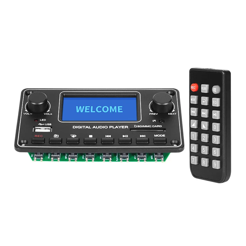 Audio MP3 Player Bluetooth MP3 Decoder Audio Decoder Board TDM157 MP3 Player Decoder Board High Quality Digital Audio Player USB SD Bluetooth FM Music Module