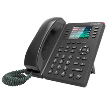 

FIP11WP Color screen office wireless Flyingvoice IP Phone with PoE Wireless IP Phone 8 sip accounts wifi IP Phone support TR069