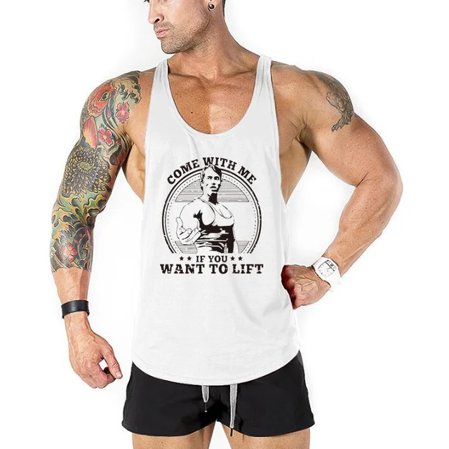 US $7.48 Brand Vest Muscle Sleeveless Singlets Fashion Workout Sports Shirt Mens Bodybuilding Fitness Top Me