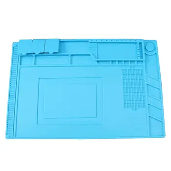 

Phone Computer Repair Maintenance Platform Soft Heat-Resistant Heat Gun Pad Non-Slip Magnetic Silicone Soldering Mat Tools