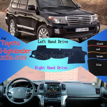 

for Toyota Land Cruiser 200 J200 2008~2019 Anti-Slip Mat Dashboard Cover Pad Sunshade Dashmat Carpet Accessories 2010 2013 2018