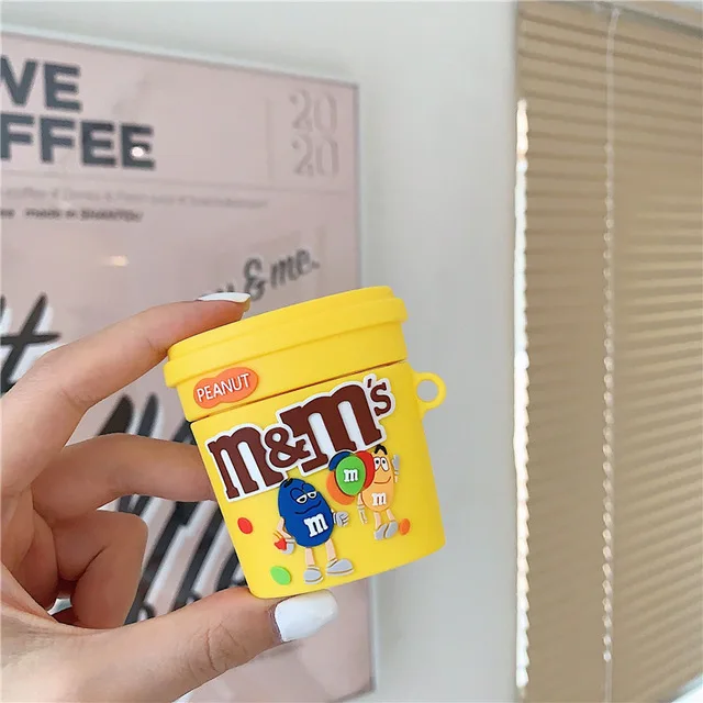 3D Luxury Earphone Case For AirPods 1 2 3 Pro sweet sugar chocolate Potato Chips soft silicone Wireless Headset bluetooth case 09