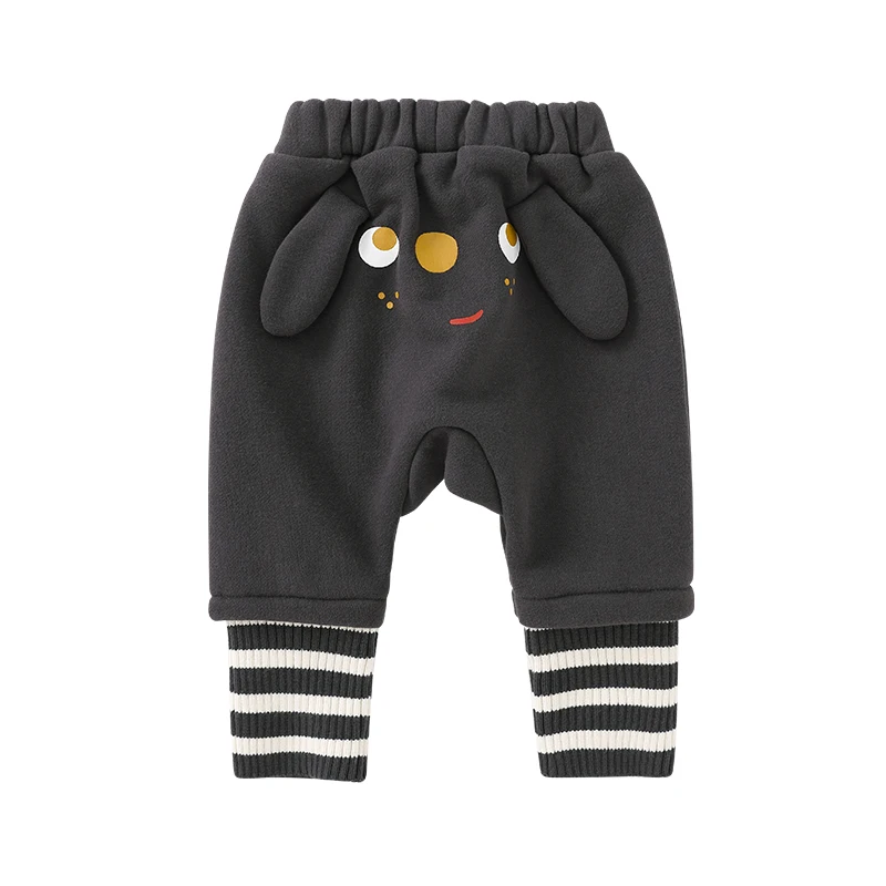 Pureborn/детские штаны для маленьких мальчиков Штаны с рисунком щенка малышей