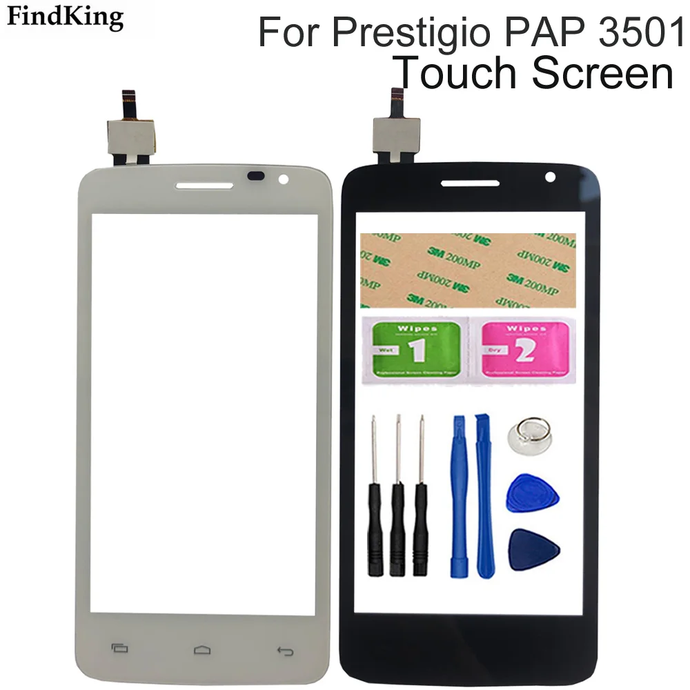 Стекло сенсорного экрана для Prestigio MultiPhone PAP 3501 PAP3501 Duos смартфон передний экран