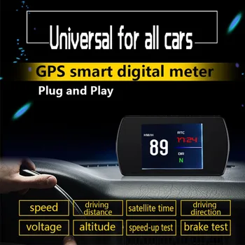 

T800 HD HUD OBD2+GPS On-board computer for a car with a display Head Up Displays for car Digital Meter projectors detector alarm