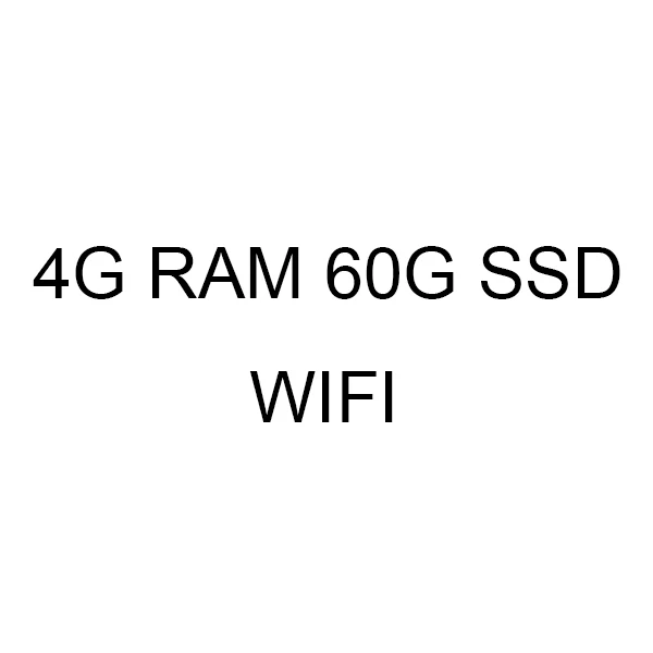 Мини ПК Intel Celeron 6 lan Minipc Linux Win 10 компьютер Тонкий клиент LAN USB Compute офис Pfsense карманный микро безвентиляторный маршрутизатор - Цвет: 4G RAM 60G SSD