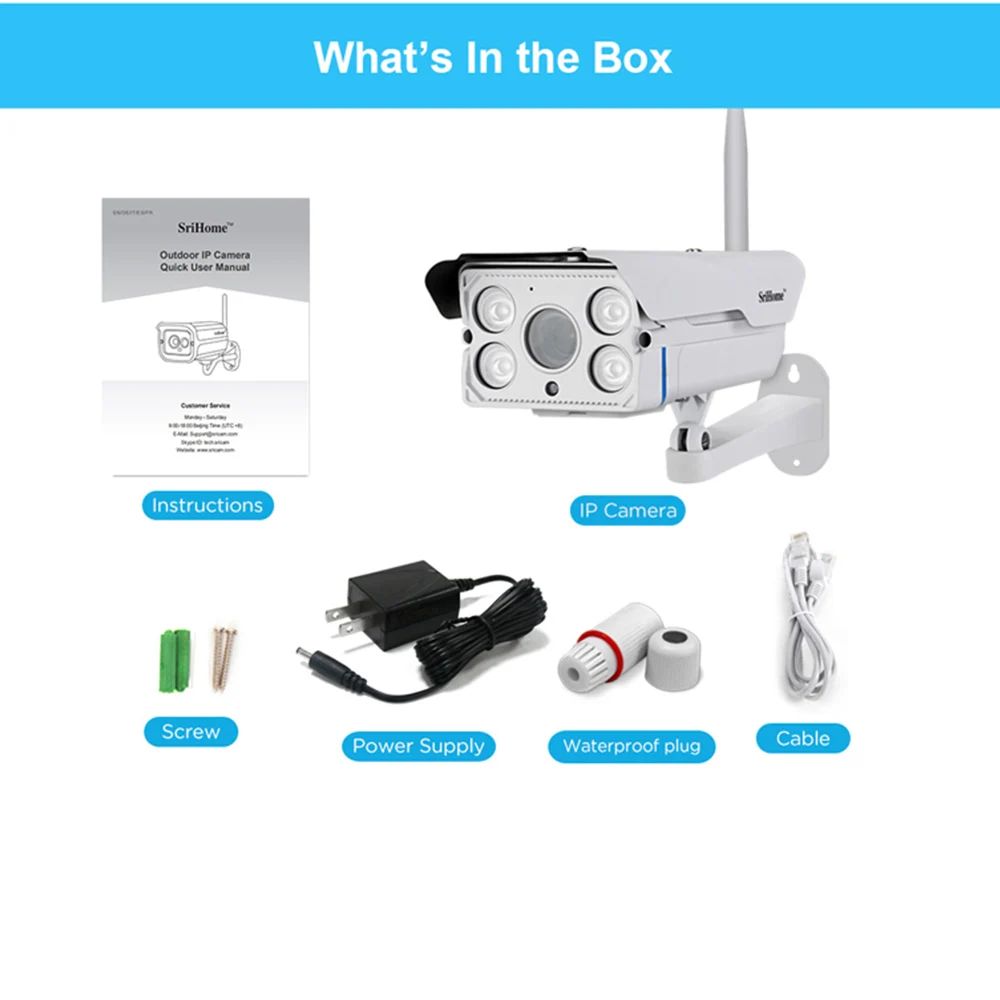 Sricam SH027 5X Zoom Водонепроницаемая Wifi ip камера 3.0MP наружная беспроводная H.265 ONVIF CCTV