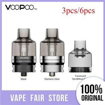 

Original VOOPOO PnP Pod Tank 4.5ML Atomizer with PnP-VM1 VM6 Coil fit all Pnp Coil for Drag X Drag S 510 Thread E-cigarette Mod