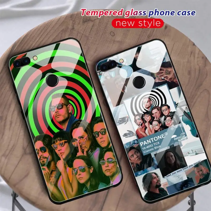 

The Umbrella Academy Phone Case Glass For Huawei P30 Lite 20 Por P9 10 Mate 10 9 Honor 8 X 9 10 NOVA 5 Cover