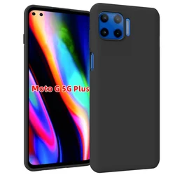 Sleek Black Matte Non-Slip TPU Silicone Phone Case Cover for TPU (Black)