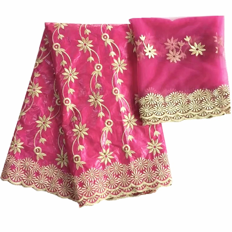 Африканская ткань высокого качества Базен riche getzner вышитые Базен brode getzner с тюлевым кружевом для платья