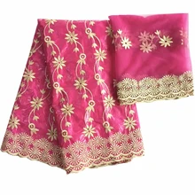 Африканская ткань высокого качества Базен riche getzner вышитые Базен brode getzner с тюлевым кружевом для платья