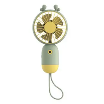 

Mini Portable Handheld Fan Cute Cartoon Pattern USB Charging Cooling Fan Cooler