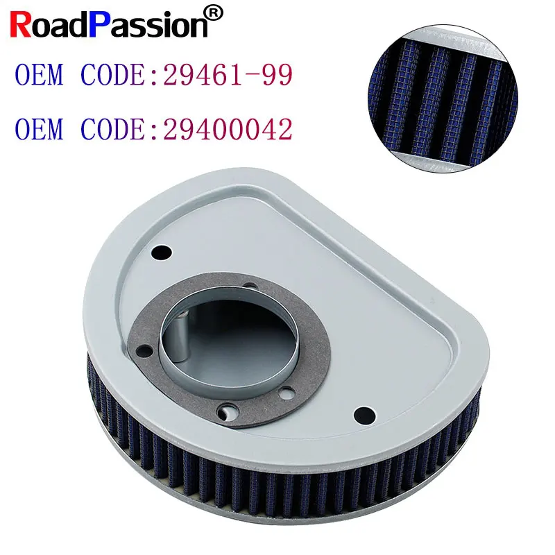 

Dirt bike Air Filter Cleaner Filters For Harley 15th Anniversary FLSTF FXSB FLHR Road King FLHRC FLHRCI FLHRI FLHRS FLHRSI FLHT
