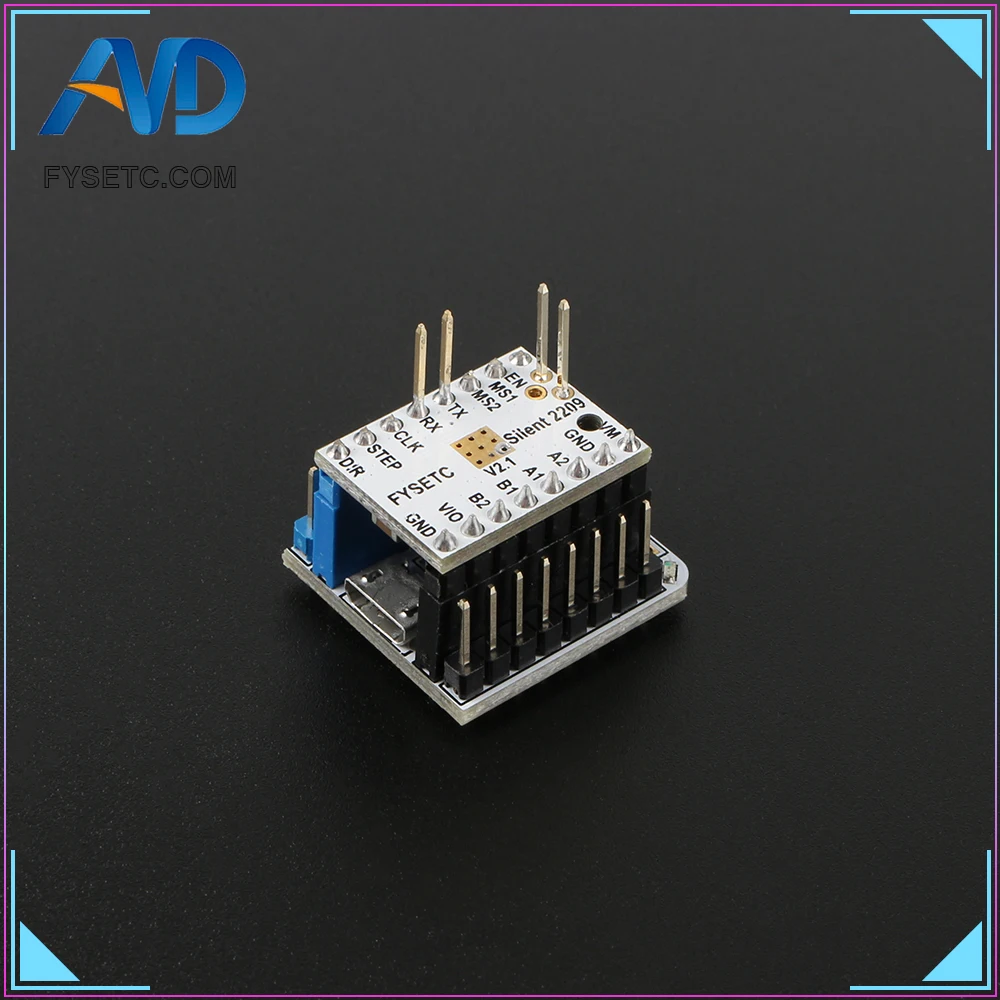TMC2209 V3.0 Драйвер шагового двигателя супер тихий 256 микрошаги+ USB Последовательный порт тестер модуль адаптера