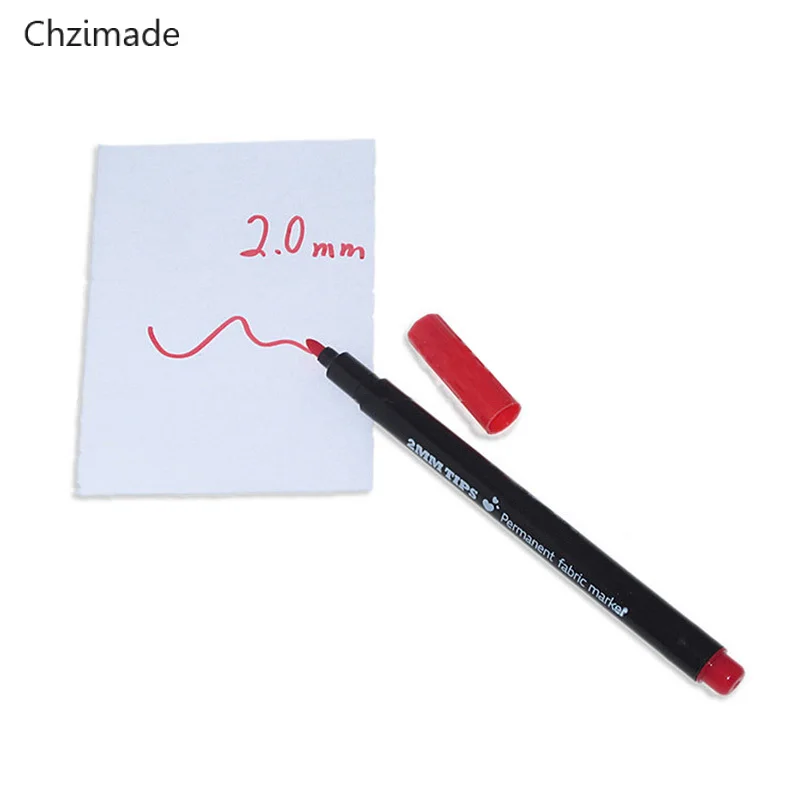 Lychee Life сублимационный карандаш переводной маркер печать ручка ткань художественная Ручка DIY Футболка ручка акварельные карандаши для рисования - Цвет: red