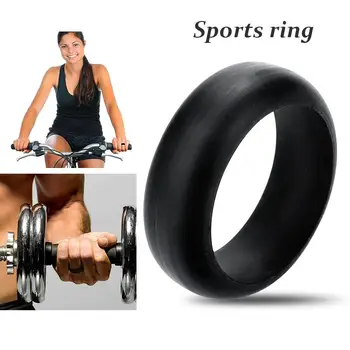 

Rubber Ring Sports Ring Jewelry Gift Women'S 3 Size Silicone Silicone Ring Outdoor Sport Nursing Finger Trend Jewellery Wedding