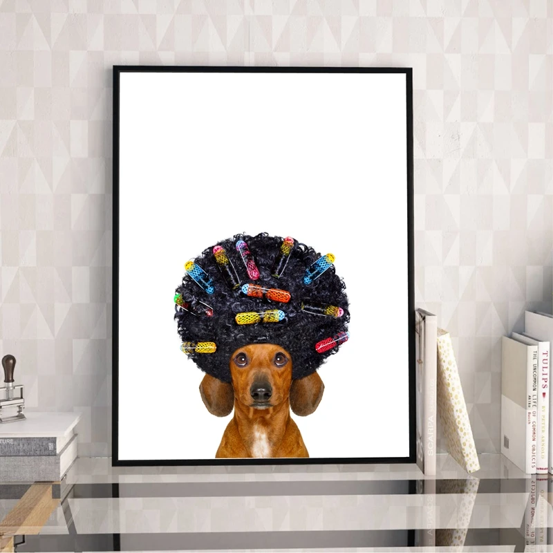 Pug-Dog-With-Hair-Rulers-Posters-and-Prints-Funny-Dachshund-or-Sausage-Dog-Border-Collie-Art (2)