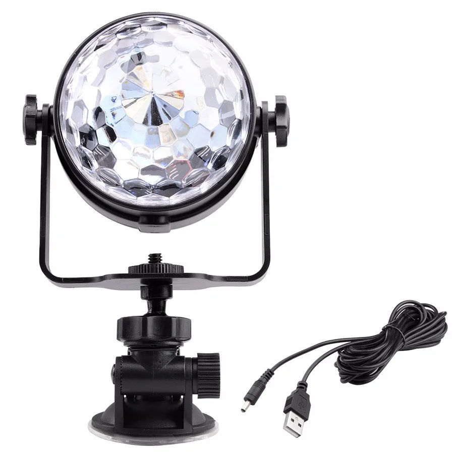 2016-Car-styling-DJ-light-Mini-RGB-6W-LED-MP3-Club-Disco-Party-Crystal-Magic-Ball