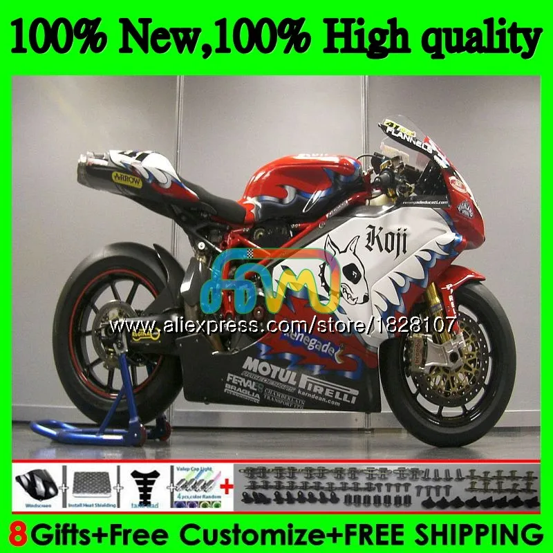 OEM тело для поездок на мотоцикле DUCATI 749-999 749S 999 749 999 03 04 Кузов 78BS. 77 749 999 S R красный по доступной цене 749R 999R 2003 2004 обтекатели комплект