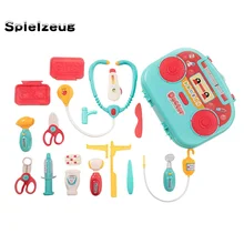 16 шт., детские игрушки для ролевых игр, детский медицинский игровой костюм, набор для моделирования, набор для ролевых игр, игрушечные наборы, подарки# g4