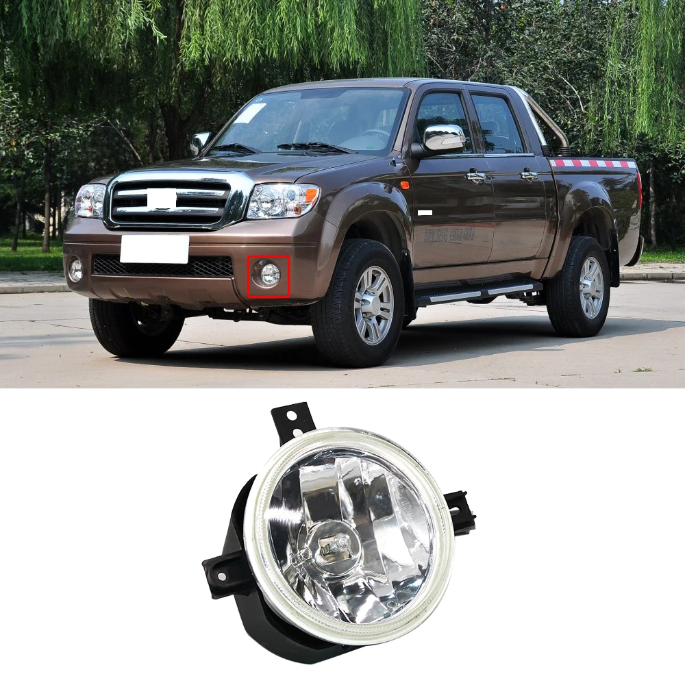 

CAPQX For ZX GrandTiger TUV F1 G3 Front Bumper Fog Light Foglight Replacement Running Lamp Driving Fog Lamp