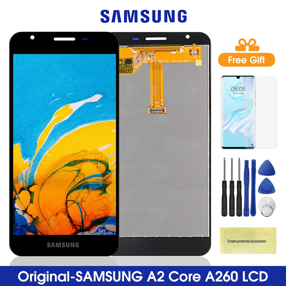 ЖК дисплей 5 0 дюйма A260 для Samsung A2 Core сенсорный экран дигитайзер в сборе Замена SM A260F