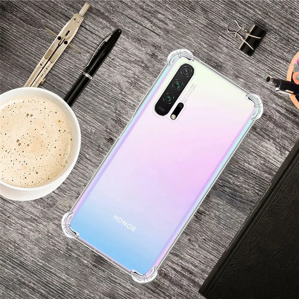 Для huawei Honor 20 9X Pro 10 9 Lite 8S 7s 7C 7A 5X задний чехол Ультратонкий Прозрачный мягкий ТПУ