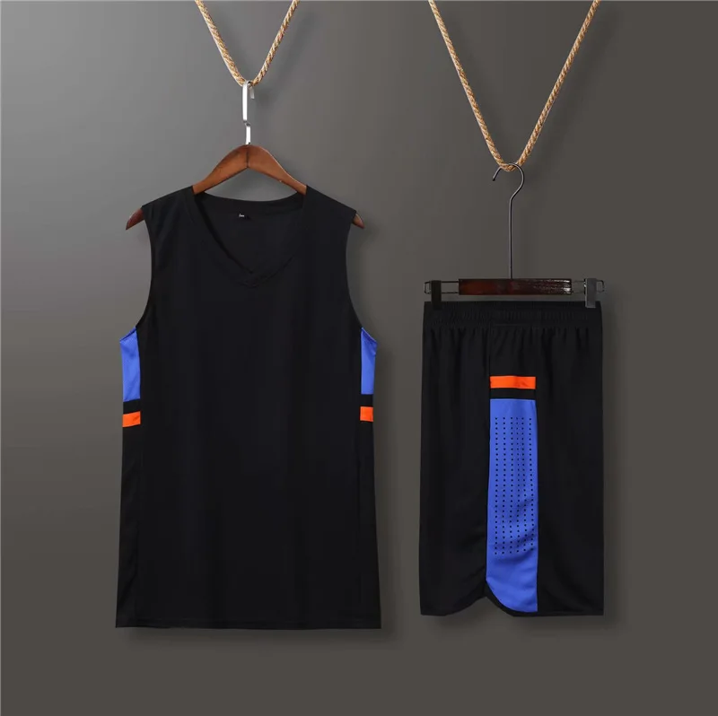 Black Not Custom Молодежная форма для баскетбола, Мужская детская дешевая футболка для баскетбола, баскетбольная форма для колледжа - Цвет: Black Not Custom
