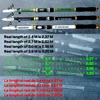 GHOTDA 2.1M -3.6M Carp Fishing Rod feeder Hard FRP Carbon Fiber Telescopic Fishing Rod fishing pole ► Photo 2/6