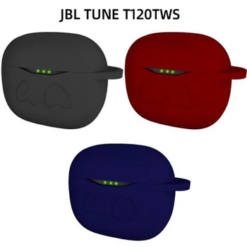 

Portable Earphone Protective Silicone Case Cover for JBL Tune T120TWS Earphones