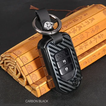 

Smart Remote Control Key Set Buckle Shell Key Case accessories for Honda CRV Car Key Shell Cover Trim Metal Key Shell Buckle