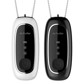 

2PCS High-End Portable 120 Million Negative Ion Air Purifier Home Portable Electronic Mask