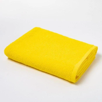 

Terry towel Save and I 70x130 cm, col. sunny yellow, 100% cotton 5135575