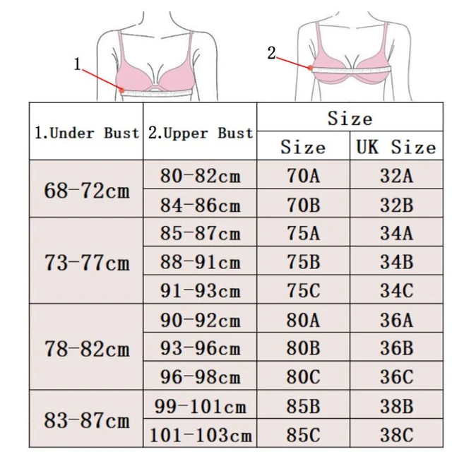 Buy Solid Cute Bow Bras Cotton Student Girls Push Up Bras 32b 34 B 36 B  Wirefree Bras for Small Chest 3/4cup Underwire Gray Color Underwire bra3  Cup Size A Bands Size