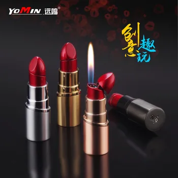

Personality Flame Inflation Ma'am Lipstick Lighter Lighter gadgets for men