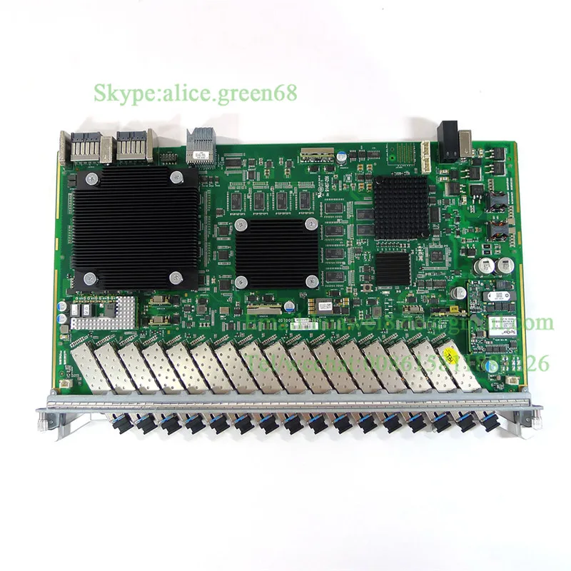 Z TE 16 port GPON карты ZXA10 GFGH для OLT C600 плата с SFP модулями | Мобильные телефоны и
