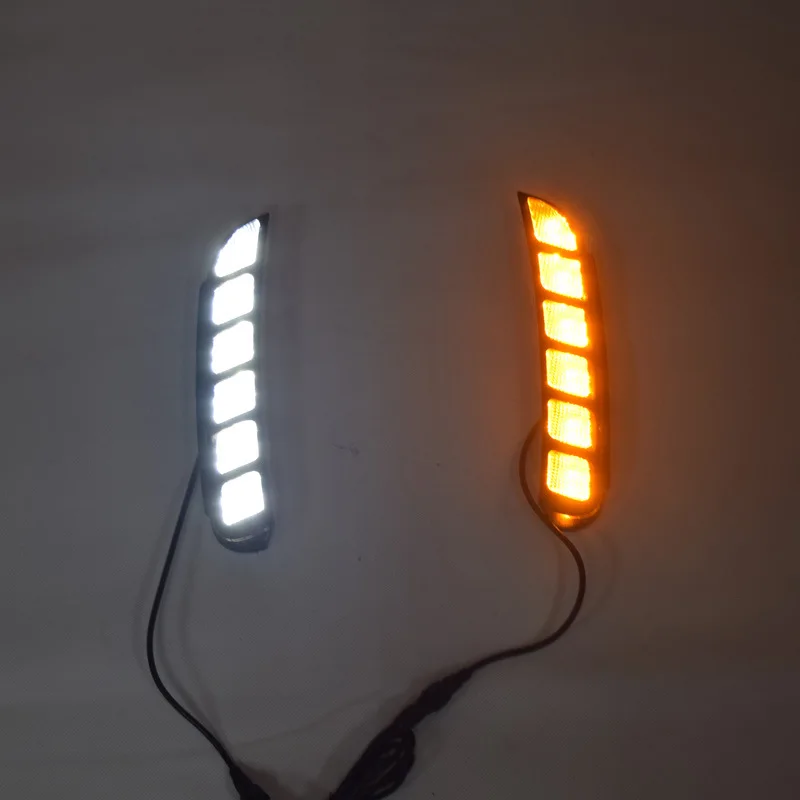 

Suitable for 17-18-Ford Explorer Daytime Running Lamp Modified Only LED Front Fog Lamps Daytime Running Light