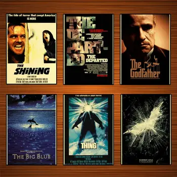 

The Big Blue Movie Film Classic Wall Sticker Canvas Paintings Decorative Vintage Poster Home Bar Decor Gift