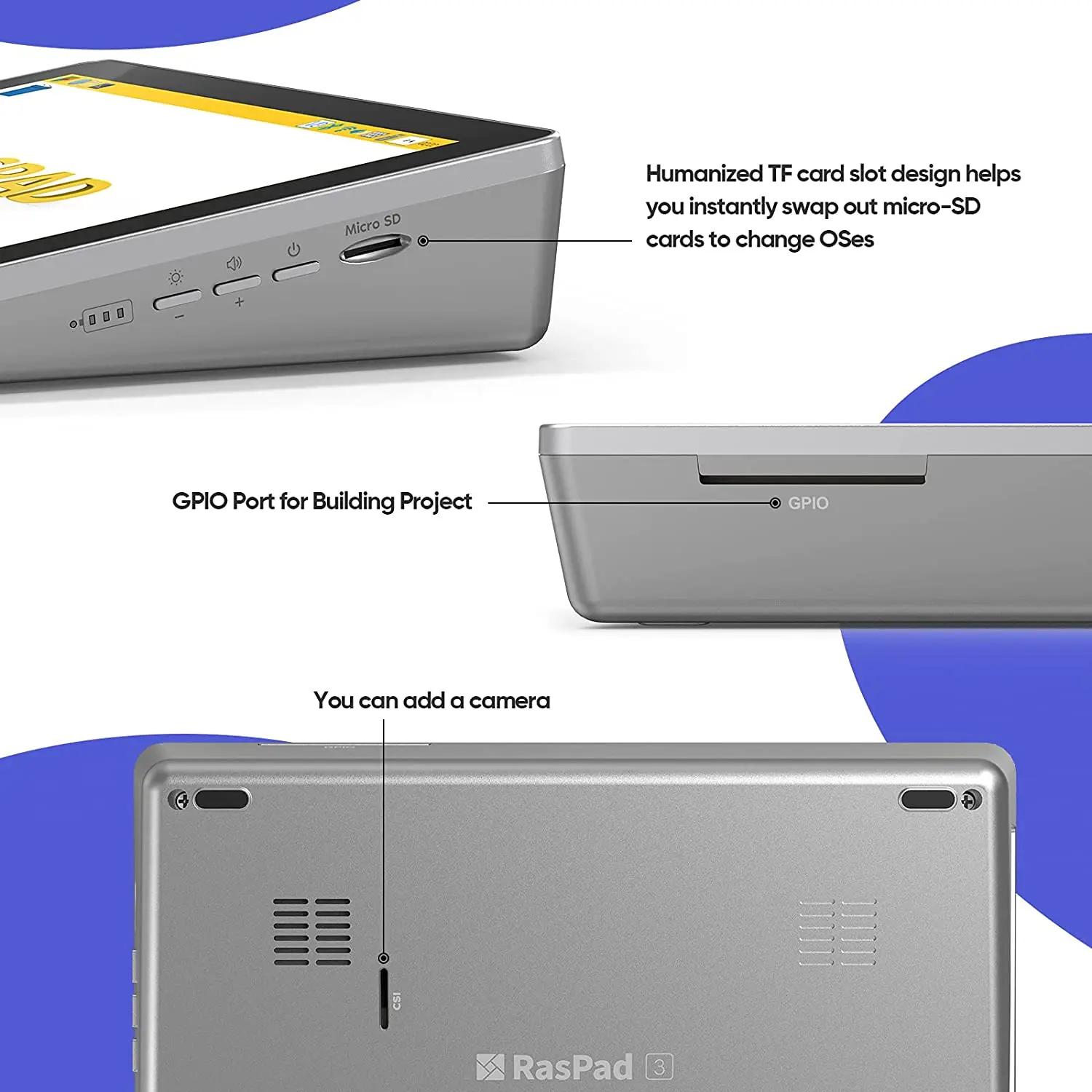 RasPad 3.0 Raspberry Piタブレット,10.1インチ 61MbmKbNdjL.jpg_BO30,255,255,